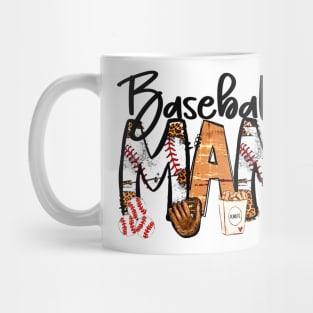 Baseball Mama, Baseball Mom, Baseball For Women, Sports Mom, Mothers Day Gift, Family Baseball Mug